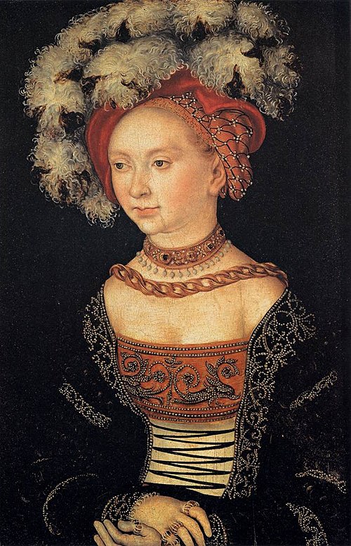 Portrait de femme, 1530, Lucas Cranach l'Ancien