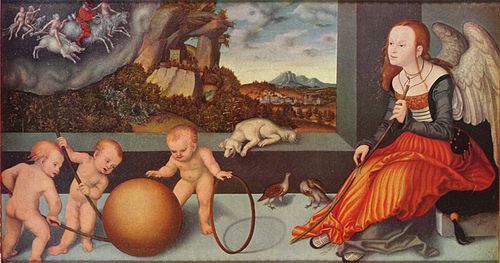 Melancholia, 1532, Lucas Cranach l'Ancien