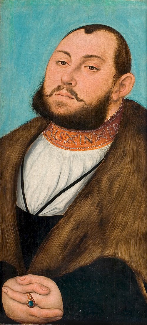 John Frederick the Magnanimous, 1532, Lucas Cranach the Elder