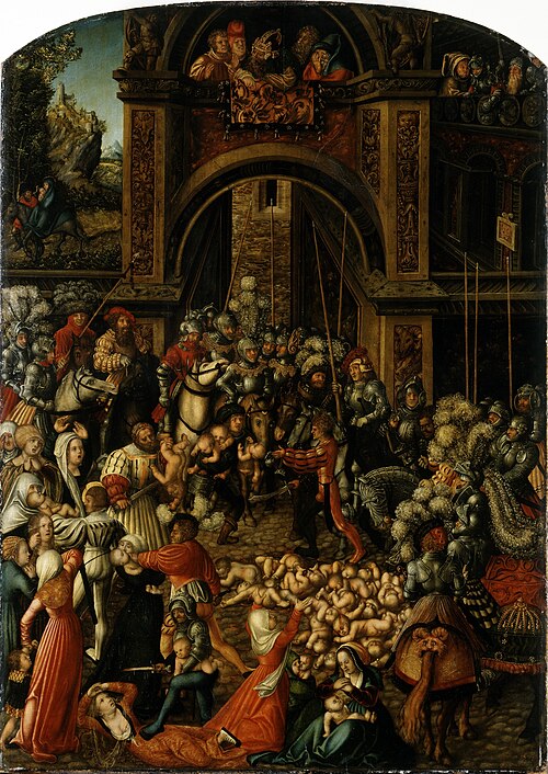 Le Massacre des Innocents, 1515, Lucas Cranach l'Ancien