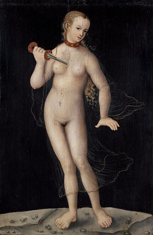 Lucretia Romana, 1675, Lucas Cranach the Elder