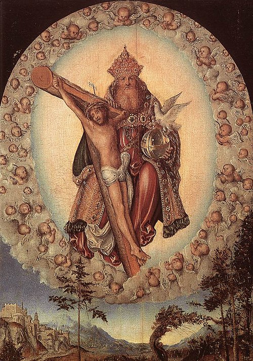 Trinity, 1515, Lucas Cranach the Elder