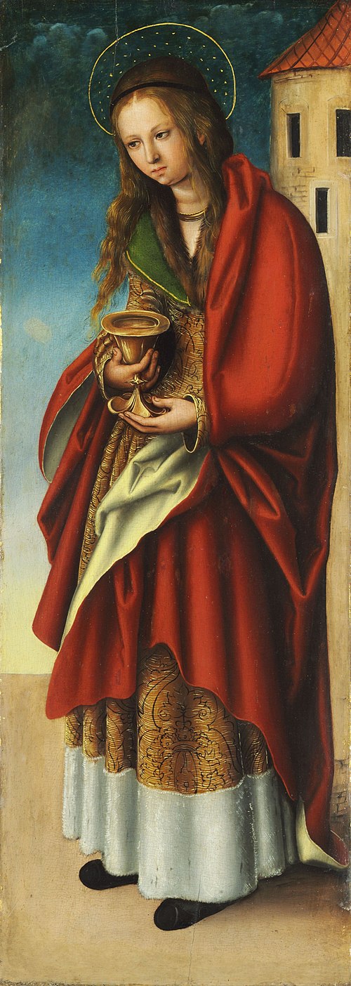 Saint Barbara, 1510, Lucas Cranach the Elder