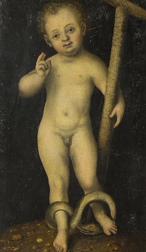 Christ Child, 1550, Lucas Cranach l'Ancien