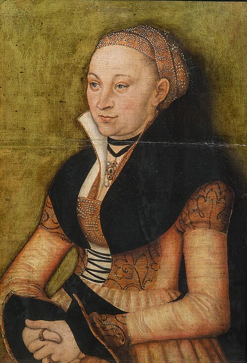Portrait of a Lady, 1526, Lucas Cranach the Elder
