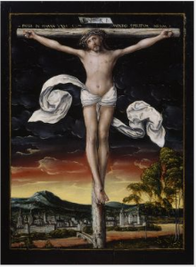 Christ on the Cross, 1540, Lucas Cranach l'Ancien