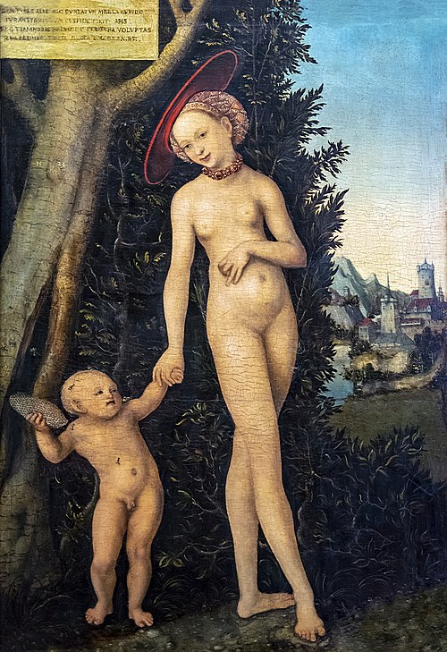 Venus and Cupid, 1531, Lucas Cranach the Elder
