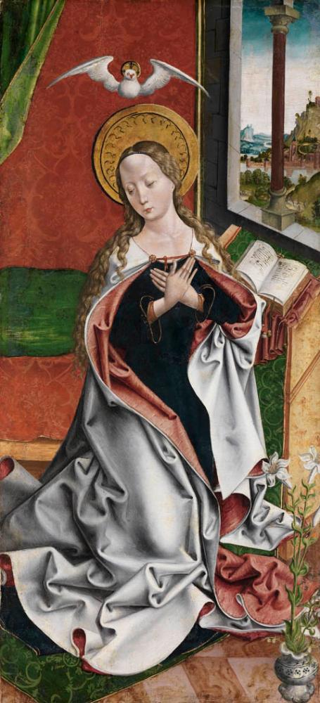 Maria der Verkündigung, 1500, Meester van de Madonna van Benda