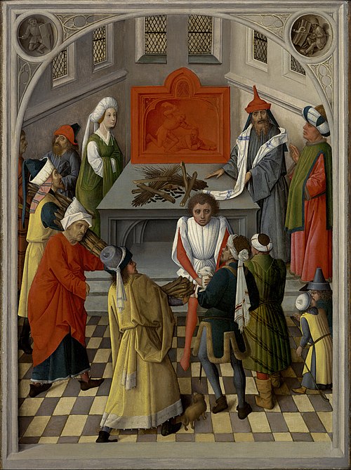 The Offering of the Jews, 1460, Maître de la Manne