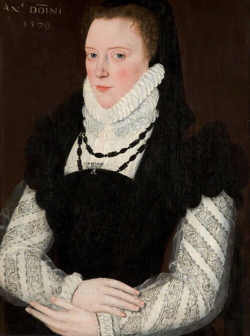 Margaret of Austria (1522–1586), Duchess of Parma, 1570, Master of the Countess of Warwick