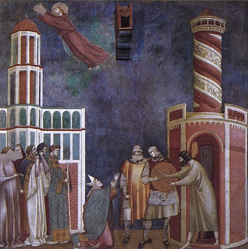 Legend of St Francis: 28. Liberation of the Repentant Heretic, 1295, Maestro della Santa Cecilia