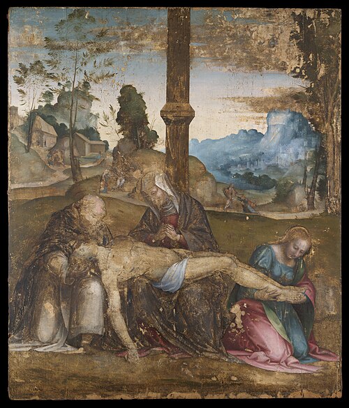 Pietà, 1520, Giovanni Larciani
