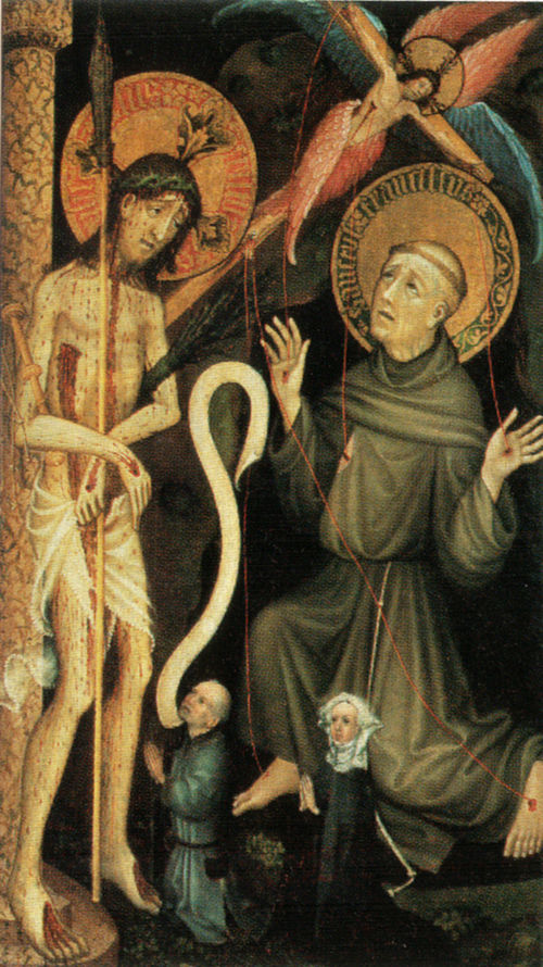 Stigmata of Saint Francis, 1500, Maître de la Lamentation de Lindau