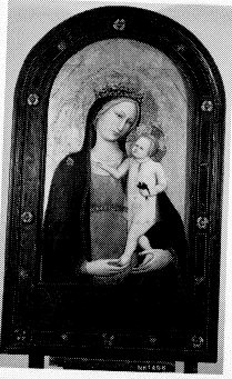 Madonna met kind, 1387, Maitre de la Madone de Straus