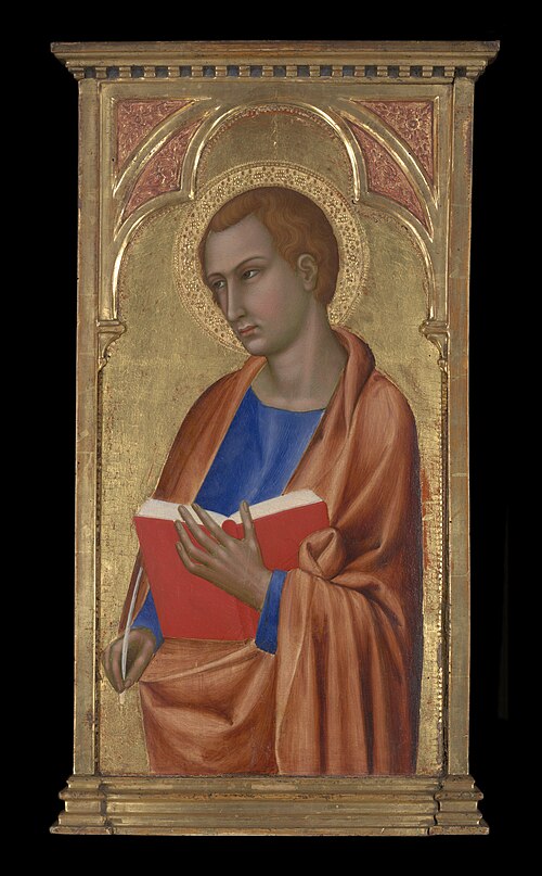 Saint John the Evangelist, 1350, Maitre de la Madone de Straus