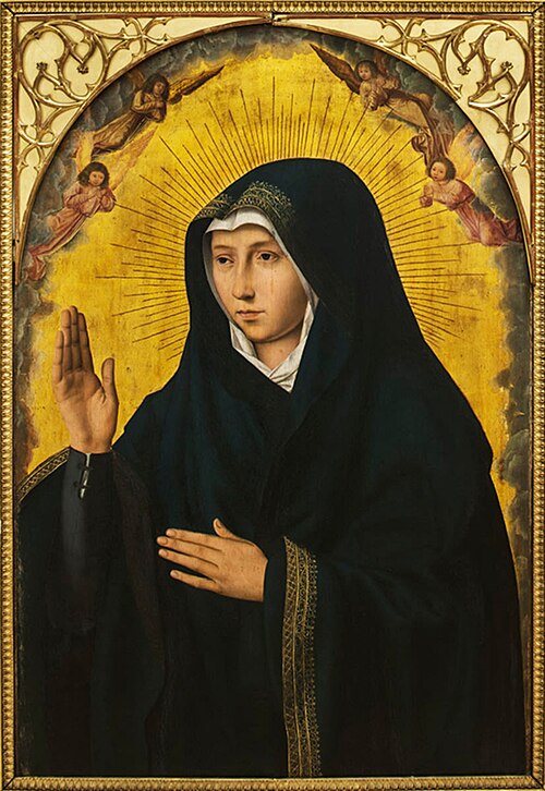 Mary as mourning mother, , Maître de la Madeleine Mansi
