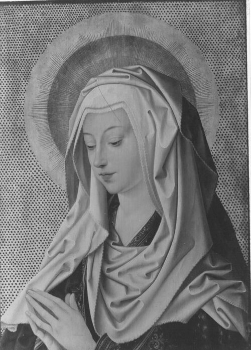Virgin at prayer, 1487, Maître de la Madeleine Mansi