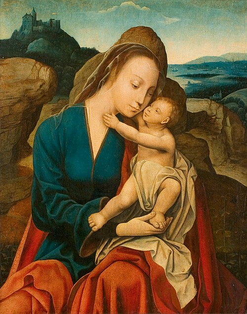 Vierge à l'Enfant, 1525, Maître de la Madeleine Mansi