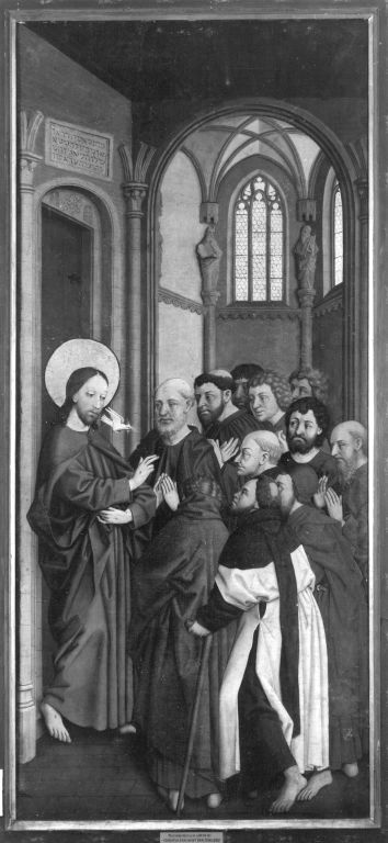 Christ appears to the Apostles, 1470, Master of the Legend of Ulrich