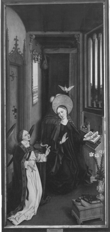 The Annunciation to Mary, 1470, Master of the Legend of Ulrich