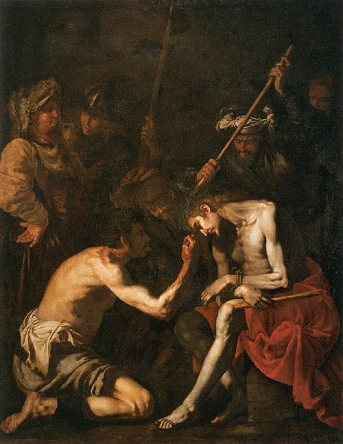 Le Christ aux outrages, 1612, Maître de l'Annonce aux Berger