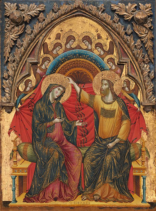 The Coronation of the Virgin, 1324, Master of the Washington Coronation