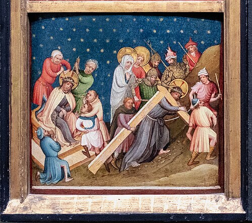 Dornenkrönung und Kreuztragung, 1417, Maître de la Petite Passion
