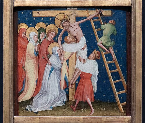 Kreuzabnahme, 1417, Maître de la Petite Passion