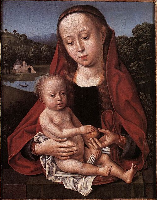 Madonna, 1485, Master of the Plump-Cheeked Madonnas