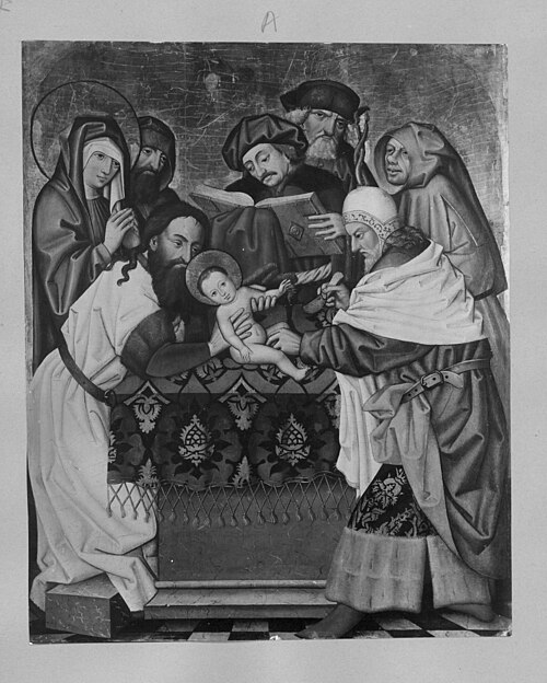 Clipping of Christ, , Meister des Albrechtsaltares zu Klosterneuburg
