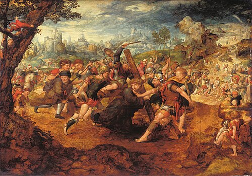 The Road to Calvary, 1550, Maître de l'Ecce Homo d'Augsbourg