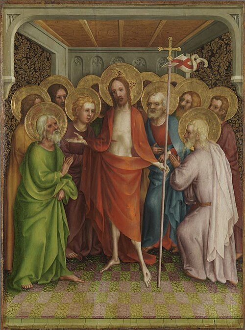 Christ appears to the apostles, 1440, Maître du Retable de Heisterbach