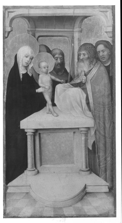 Altar wings: Presentation of Jesus at the Temple, 1450, Maître du Retable de Heisterbach