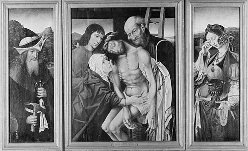 The Descent from the Cross, 1520, Maître du Saint-Sang