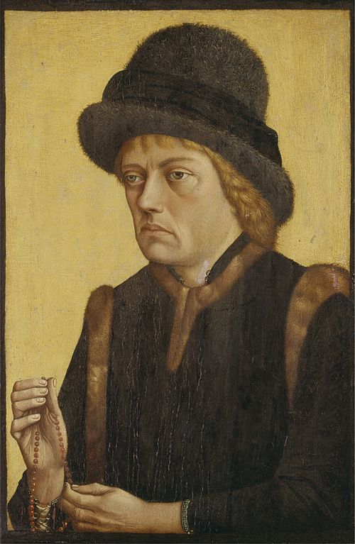 Portrait of Sigismund of Tyrol, 1470, Meister des Mornauer-Portraits