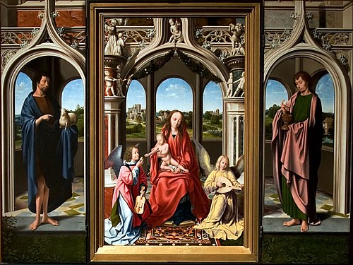 Morrison Triptych, 1505, Maître du Triptyque Morrison