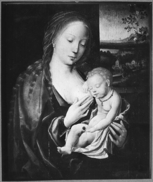 La Vierge et l'Enfant endormi, 1524, Cornelis Bazelaere