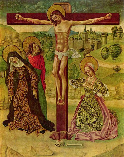 The Crucifixion, 1500, Master of Budapest