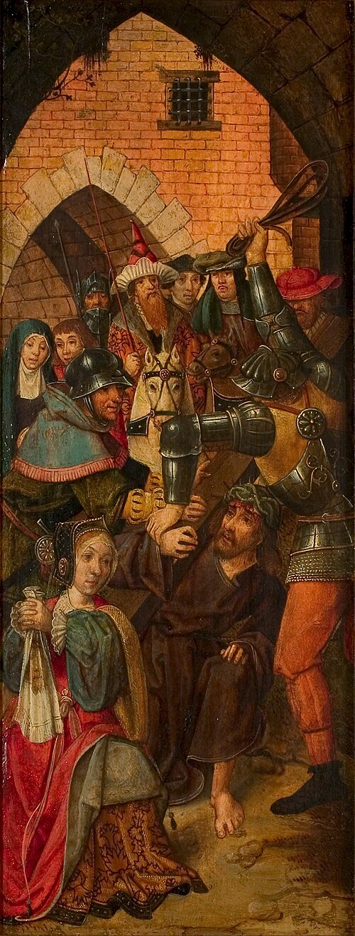 De kruisdraging van Christus, 1512, Maître de Delft
