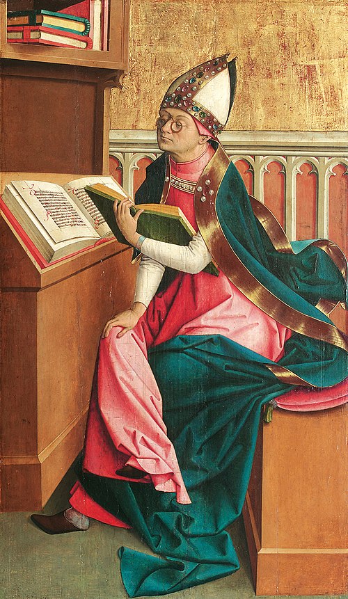 Hl. Augustinus, 1498, Meister von Großgmain