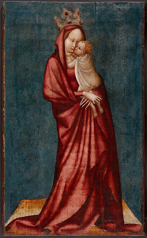 Virgin with Child, 1405, Master of Heiligenkreuz Abbey