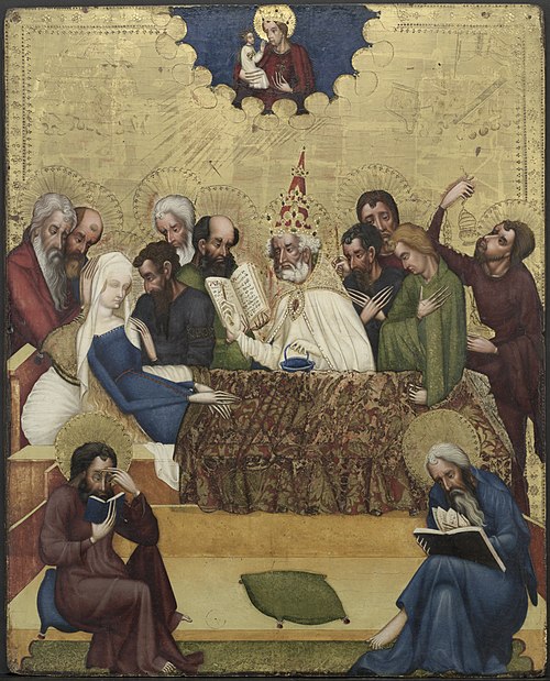 Death of the Virgin, 1400, Master of Heiligenkreuz Abbey