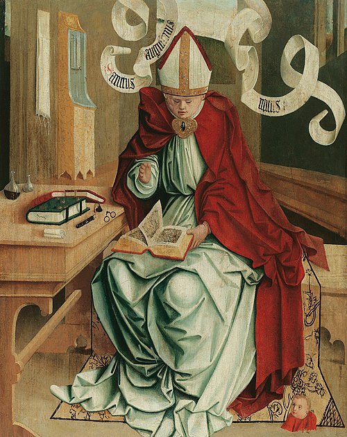 Hl. Augustinus, 1497, Meister von Mondsee