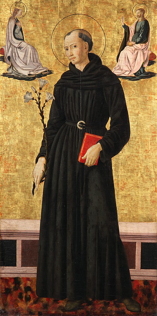 St. Nicholaus of Tolentino, 1452, Giovanni di Francesco