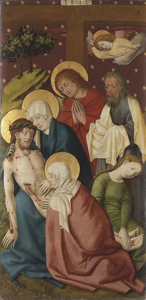 Lamentation of Christ, 1450, Maître du Château de Lichtenstein