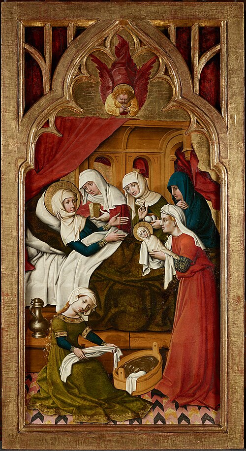 Geburt Mariens, 1447, Maître du Château de Lichtenstein