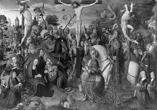 Crucifixion of Christ, , Maître de Saint-Séverin