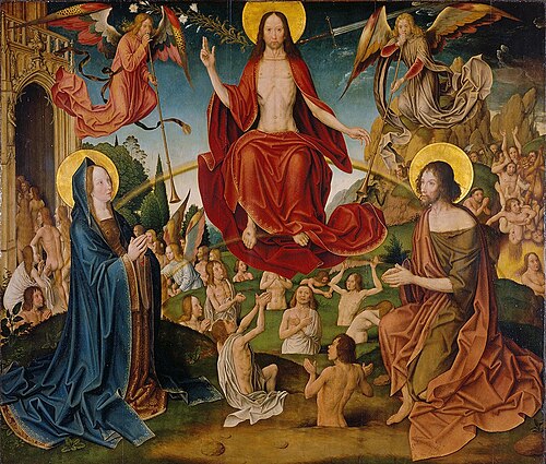 The Last Judgement, 1488, Maître de Saint-Séverin