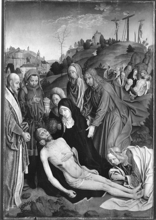 Lamentation of Christ, 1500, Maître de Saint-Séverin