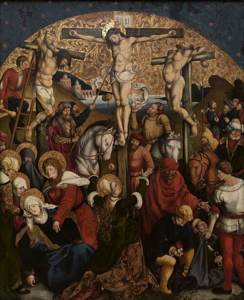 Kreuzigung Christi, 1517, Meister von Sigmaringen
